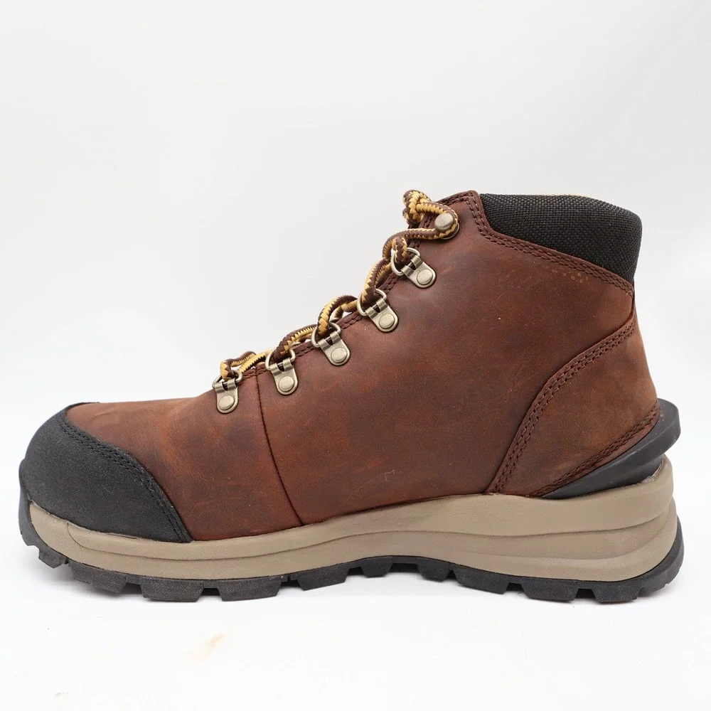 Carhartt Gilmore Waterproof Alloy Toe Work Hiker Mens 9M Brown Leather FH5550-M